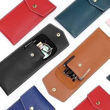 Amazon.co.jp: [INEOUT] ペンケース PUレザー 筆箱 レザー